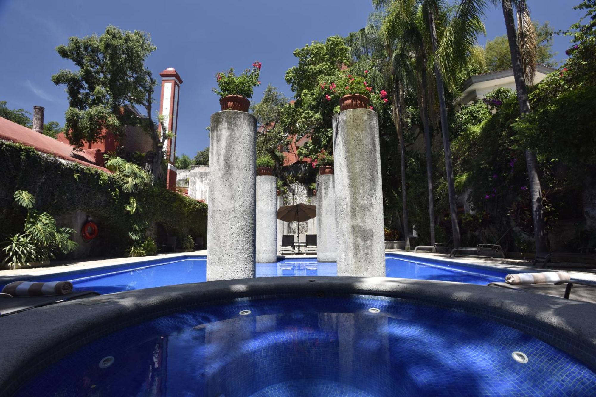 Hotel & Spa Hacienda De Cortes Cuernavaca Bagian luar foto